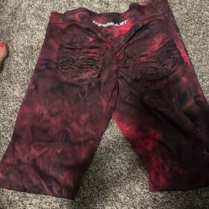 Mini beast  rear pocket leggings size small worn 1x